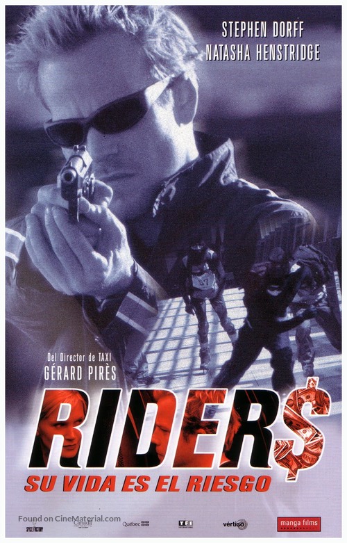 Riders - Spanish VHS movie cover