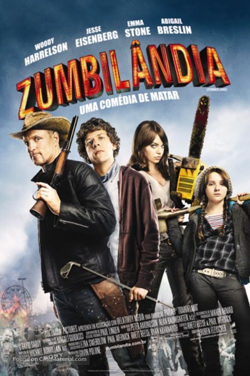 Zombieland - Brazilian Movie Poster