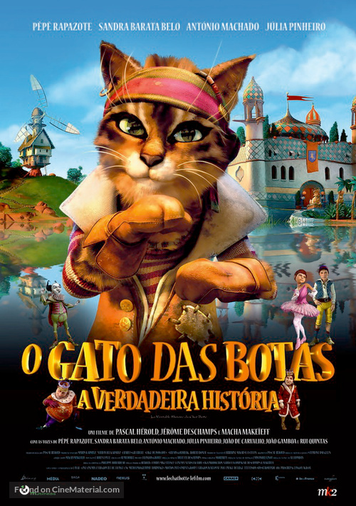 La v&eacute;ritable histoire du Chat Bott&eacute; - Portuguese Movie Poster