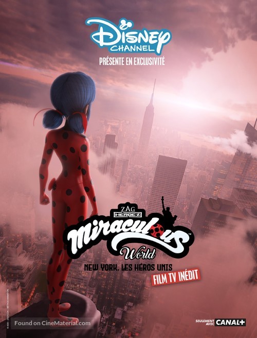 &quot;Miraculous: Tales of Ladybug &amp; Cat Noir&quot; - French Movie Poster