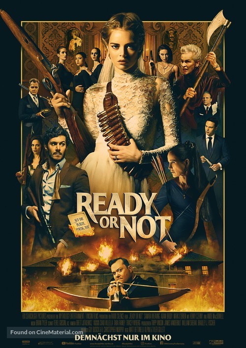 Ready or Not - German Movie Poster