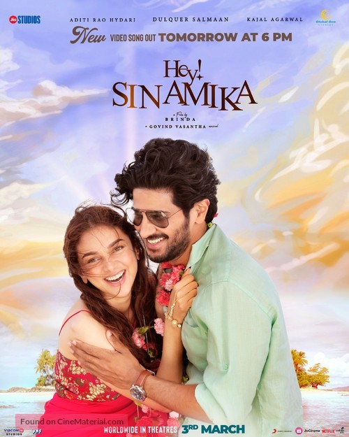 Hey Sinamika - Indian Movie Poster