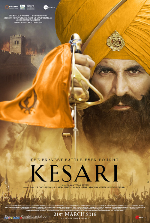 Kesari - Norwegian Movie Poster