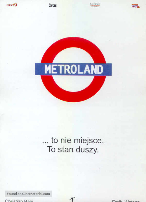 Metroland - Polish DVD movie cover