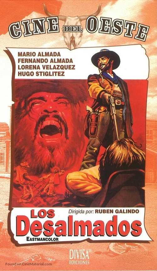 Los desalmados - Spanish VHS movie cover