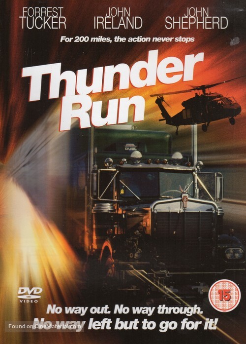 Thunder Run - British Movie Cover