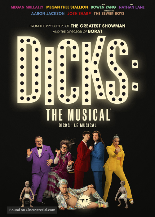 Dicks the Musical - Canadian DVD movie cover