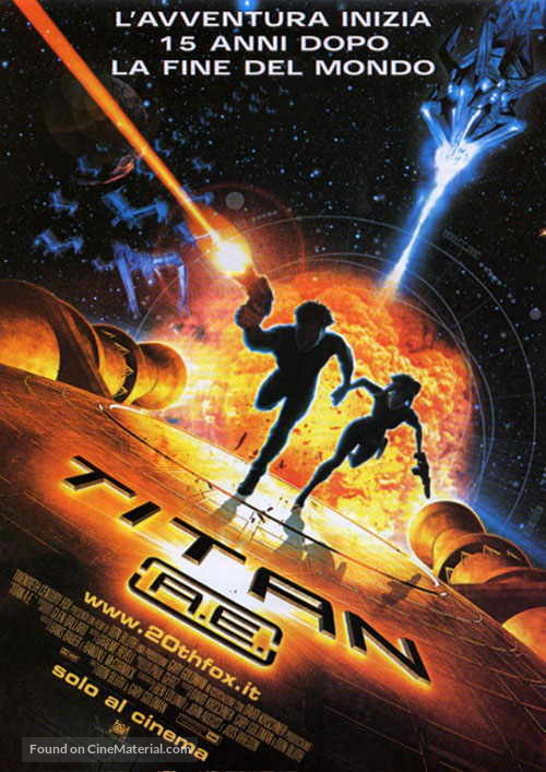 Titan A.E. - Italian Movie Poster