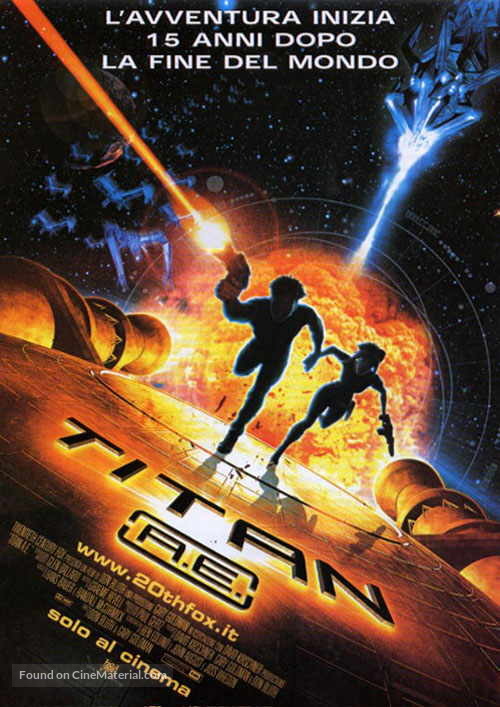 Titan A.E. - Italian Movie Poster