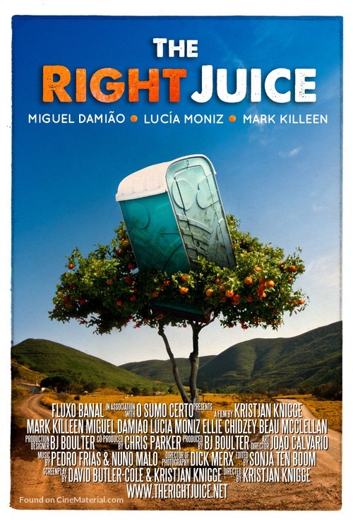 The Right Juice - Portuguese Movie Poster