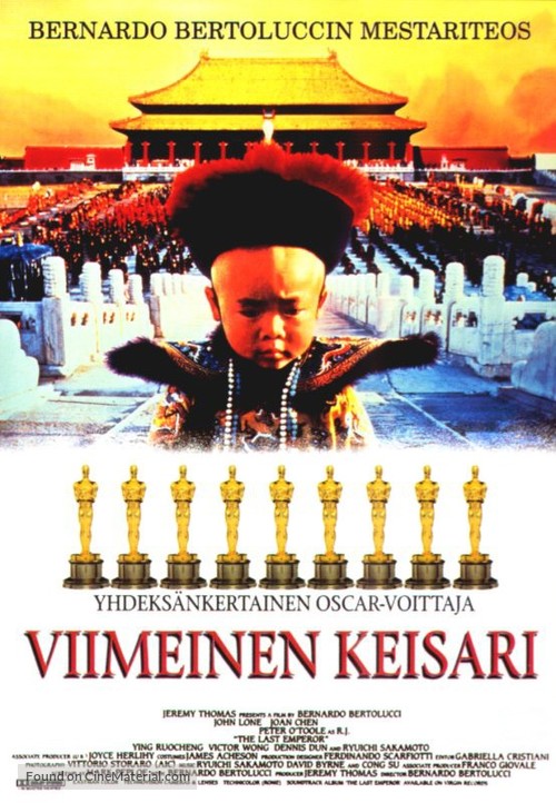 The Last Emperor - Finnish Movie Poster