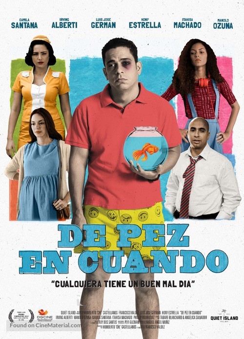 De pez en cuando - Cuban Movie Poster