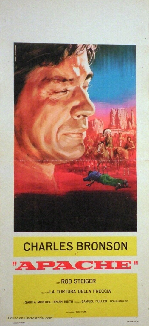 Run of the Arrow - Italian Movie Poster