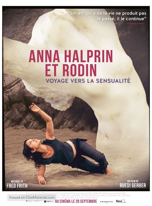 Journey in Sensuality: Anna Halprin and Rodin - French Movie Poster