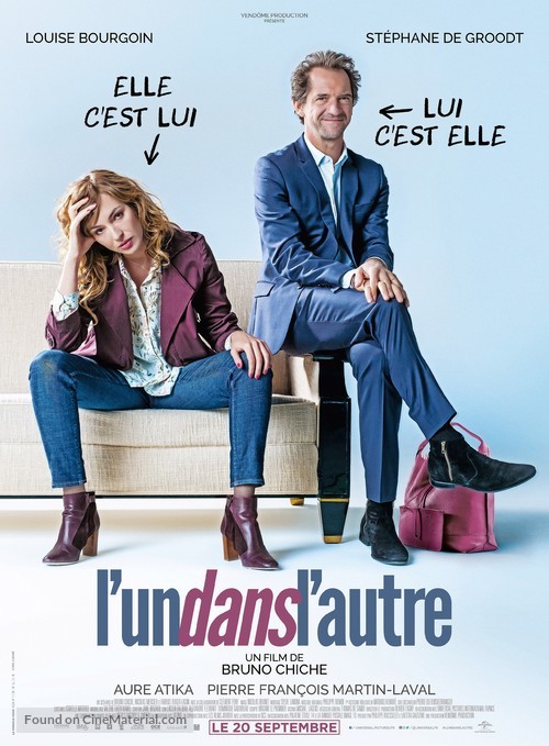 L&#039;un dans l&#039;autre - French Movie Poster
