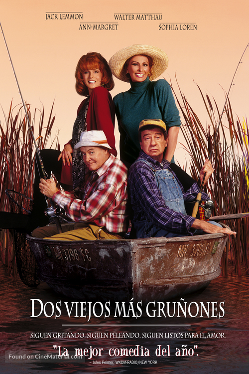 Grumpier Old Men - Mexican DVD movie cover