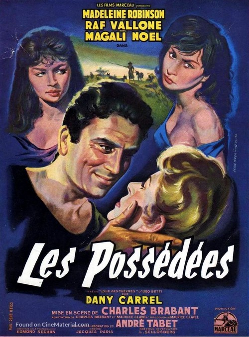 Les poss&eacute;d&eacute;es - French Movie Poster