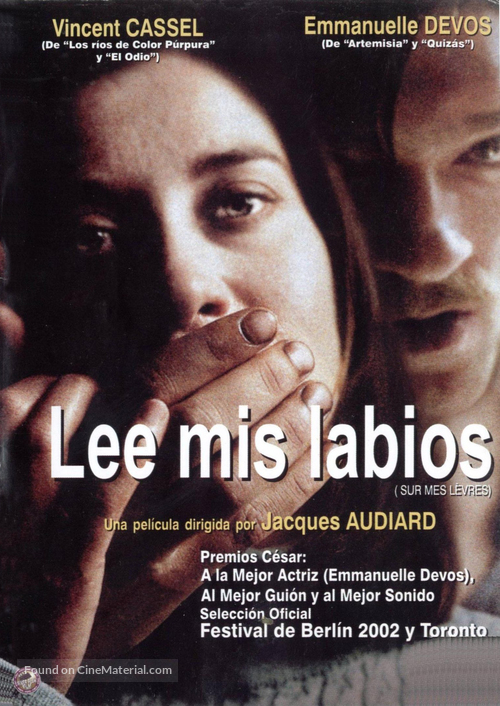 Sur mes l&egrave;vres - Argentinian Movie Cover