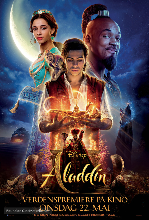 Aladdin - Norwegian Movie Poster