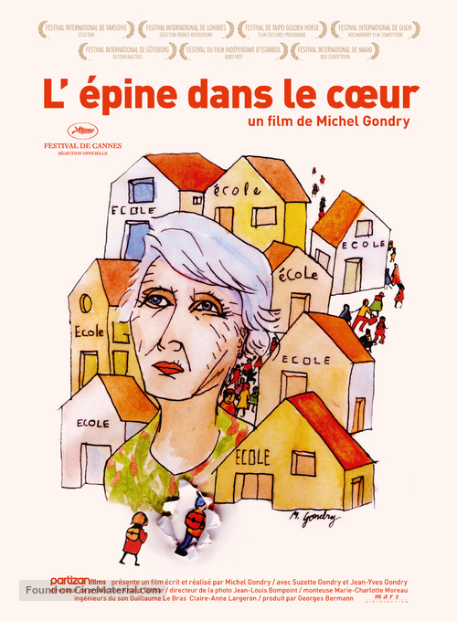 L&#039;&eacute;pine dans le coeur - French Movie Poster
