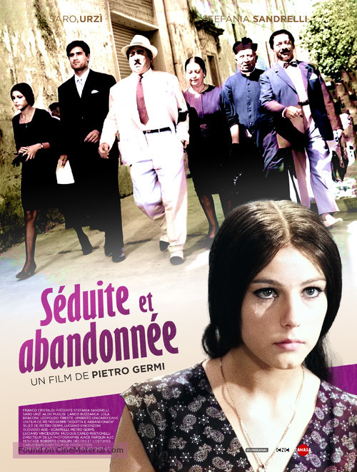 Sedotta e abbandonata - French Re-release movie poster