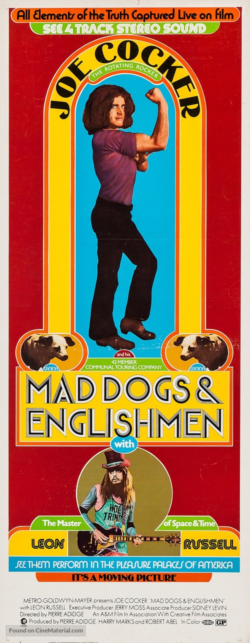 Mad Dogs &amp; Englishmen - Movie Poster