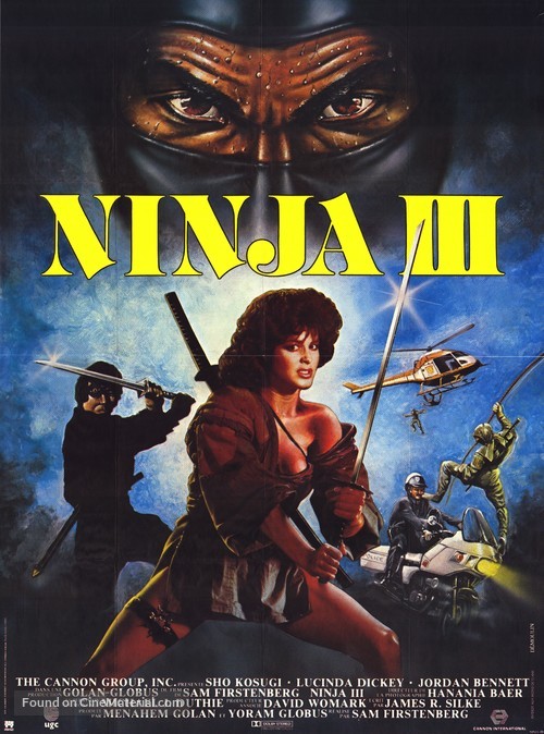 Ninja III: The Domination - French Movie Poster