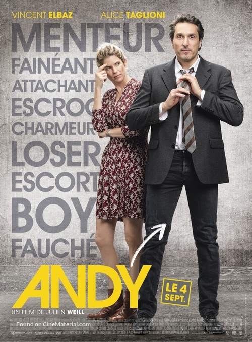 Andy - French Movie Poster