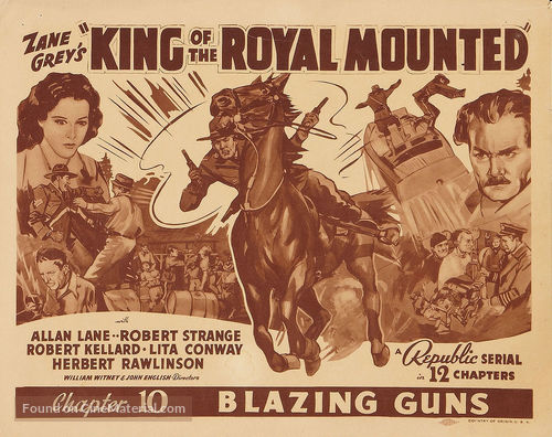 King of the Royal Mounted - Movie Poster