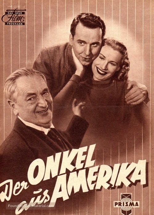 Der Onkel aus Amerika - German poster