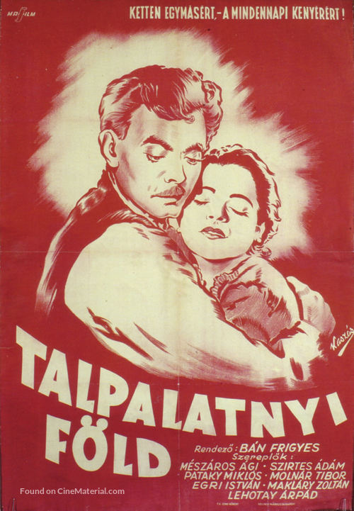Talpalatnyi f&ouml;ld - Hungarian Movie Poster