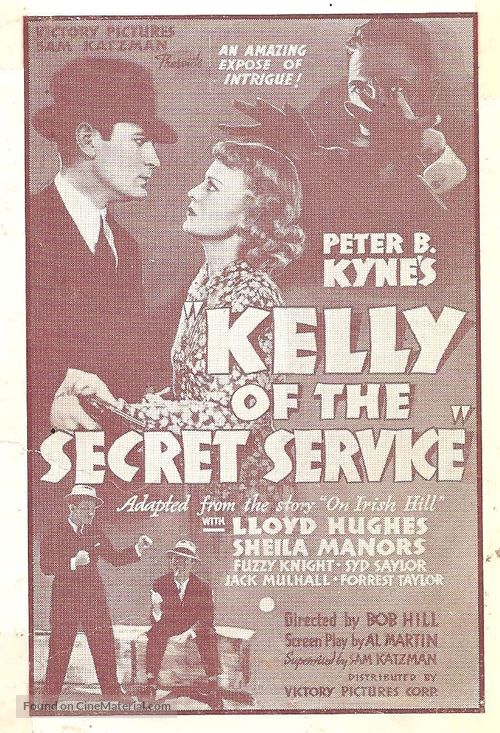 Kelly of the Secret Service - Movie Poster