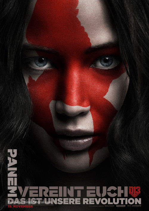 The Hunger Games: Mockingjay - Part 2 - German Movie Poster