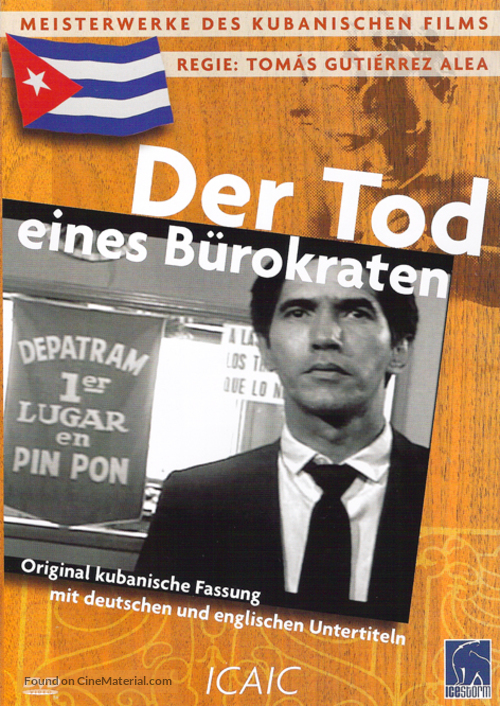 Muerte de un bur&oacute;crata, La - German DVD movie cover