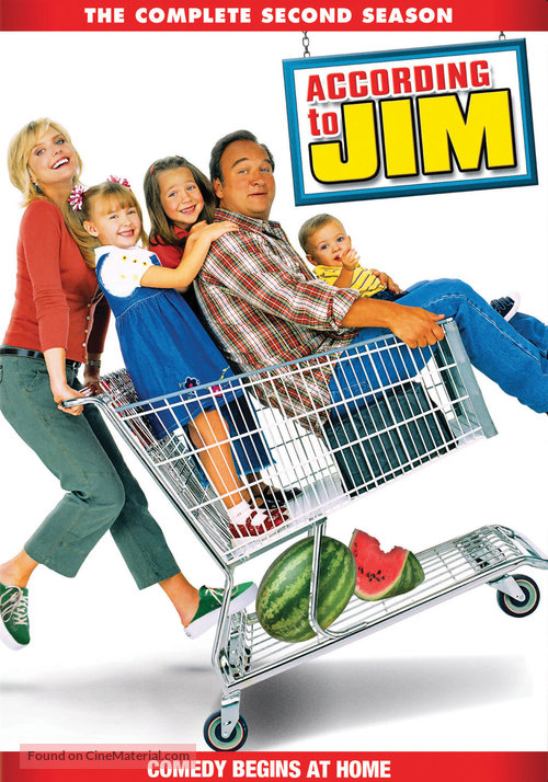 &quot;According to Jim&quot; - DVD movie cover