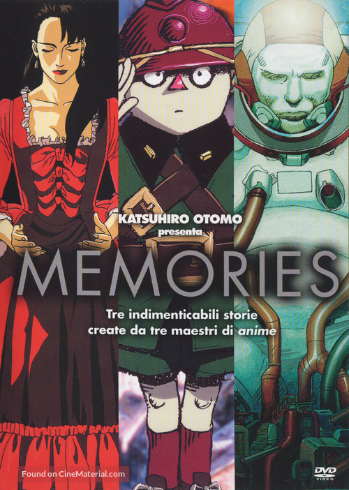 Memor&icirc;zu - Italian DVD movie cover