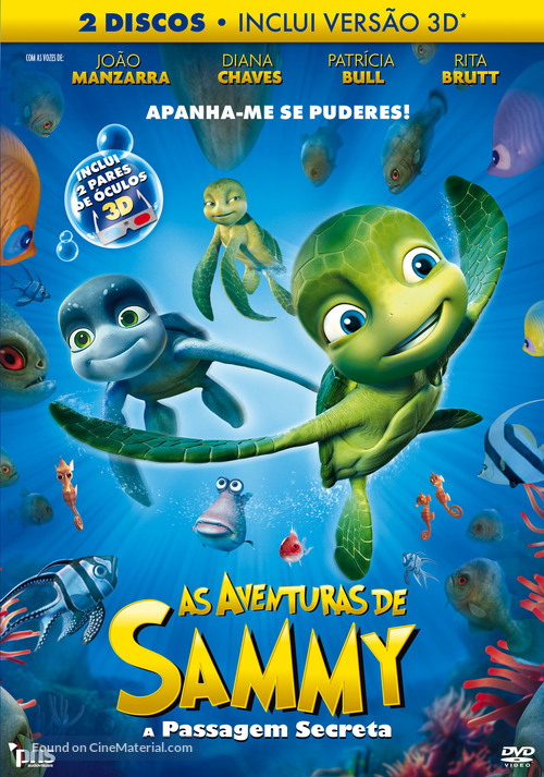 Sammy&#039;s avonturen: De geheime doorgang - Portuguese DVD movie cover