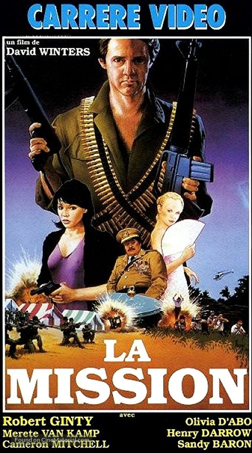 The Mission... Kill (1986) French movie cover