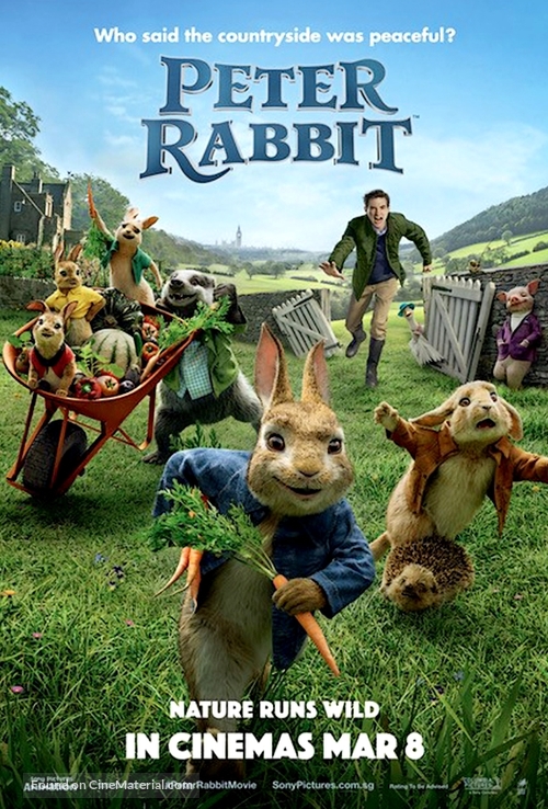 Peter Rabbit - Singaporean Movie Poster