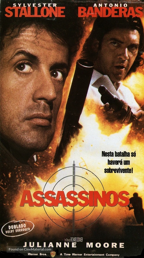Assassins - Brazilian VHS movie cover