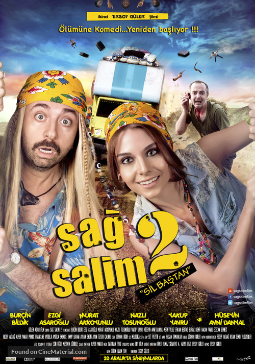 Sag Salim 2: Sil Bastan - Turkish Movie Poster