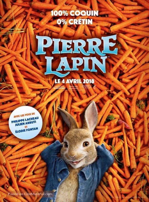 Peter Rabbit - French Movie Poster