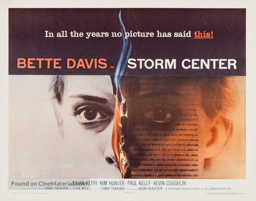 Storm Center - Movie Poster