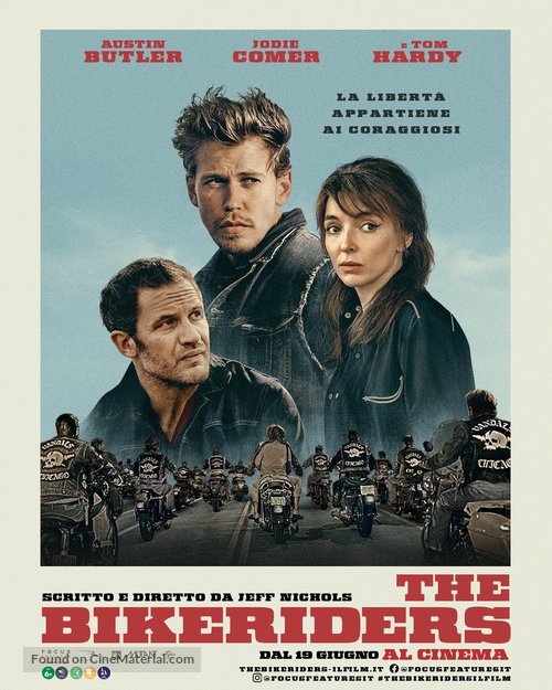 The Bikeriders - Italian Movie Poster