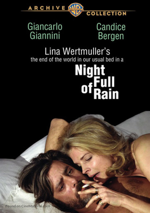 La fine del mondo nel nostro solito letto in una notte piena di pioggia - DVD movie cover