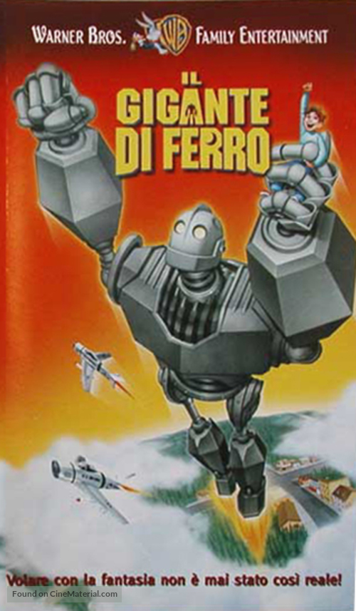 The Iron Giant - Italian VHS movie cover