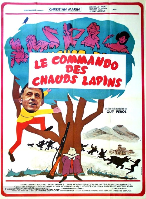 Le commando des chauds lapins - French Movie Poster