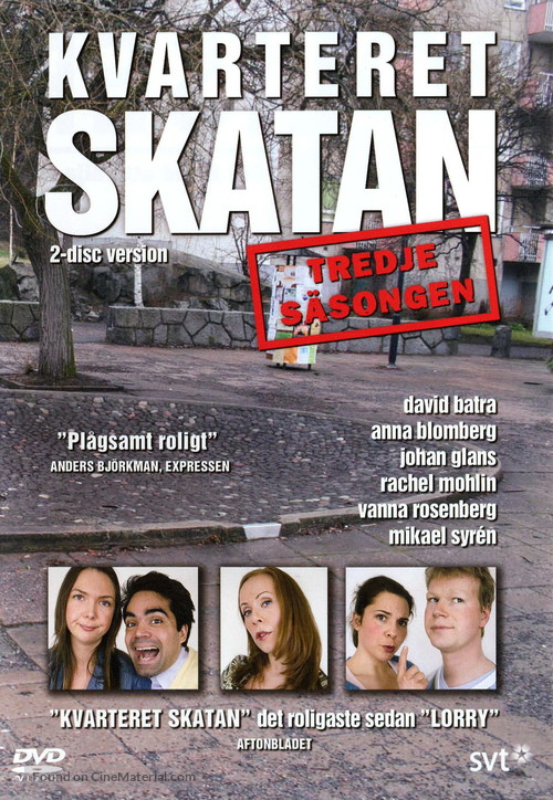 &quot;Kvarteret skatan&quot; - Swedish DVD movie cover