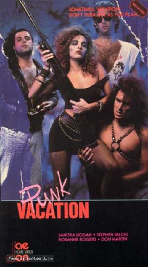 Punk Vacation - VHS movie cover