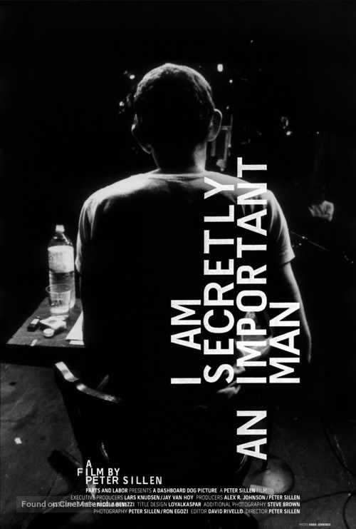 I Am Secretly an Important Man - Movie Poster